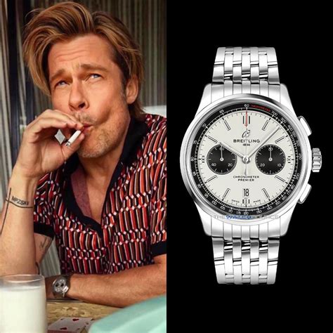 brad pitt breitling